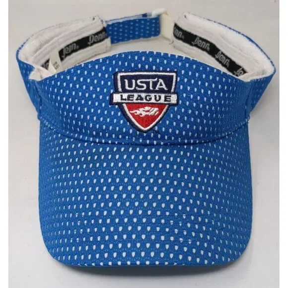 United‎ States Tennis Association USTA Visor Hat Cap Penn Sweatband  Mesh