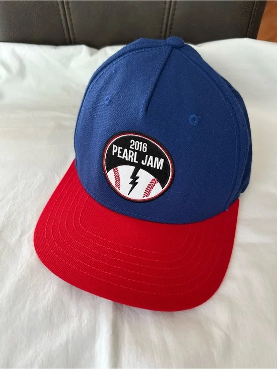 2016 Pearl Jam Chicago Wrigley Baseball concert hat.