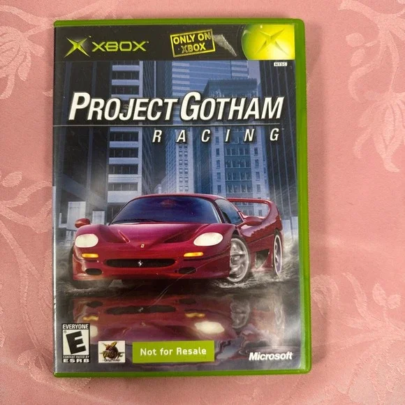 Project Gotham Racing Xbox Original PGR Racing Game Platinum Hits