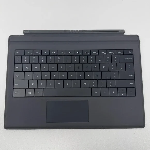 Microsoft Model 1644 Type Cover for Surface Pro 3 Black Keyboard Trackpad QWERTY