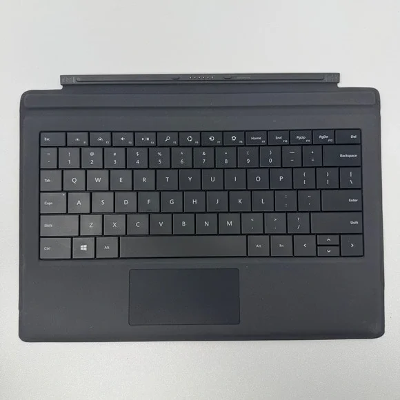 Microsoft Model 1644 Type Cover for Surface Pro 3 Black Keyboard Trackpad QWERTY