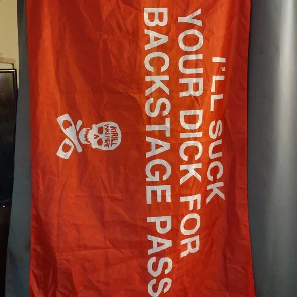 Funny Slogan Spencers - Nylon flag