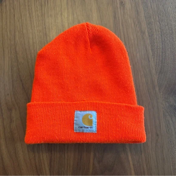 Carhartt Orange Beanie‎ OS Gorpcore Outdoors