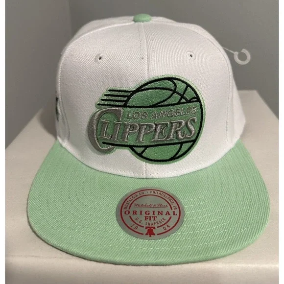 Mitchell & Ness Los Angeles Clippers 25 Seasons In LA Snapback Hat Brand New