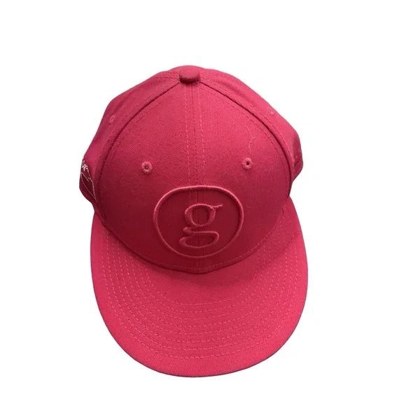 Garth Brooks G Logo Hat Cap Snap Back Mens Pink New‎ Era 9FIFTY Embroidered