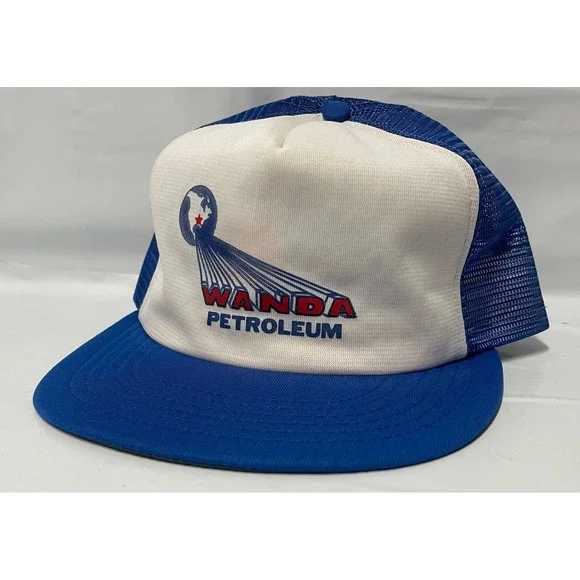 WANDA PETROLEUM TRUCKER HAT MESH LARGE X‎ LARGE MADE IN USA
