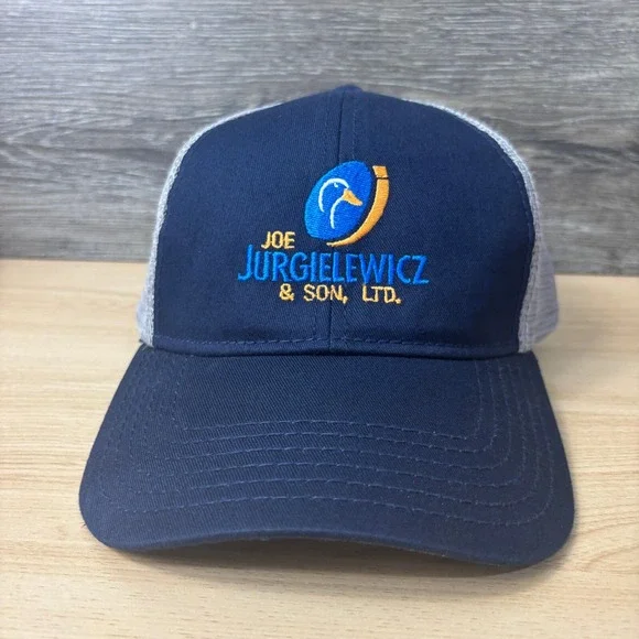 Joe Jurgielewicz‎ Hat Cap Snap Back Blue Trucker Adjustable