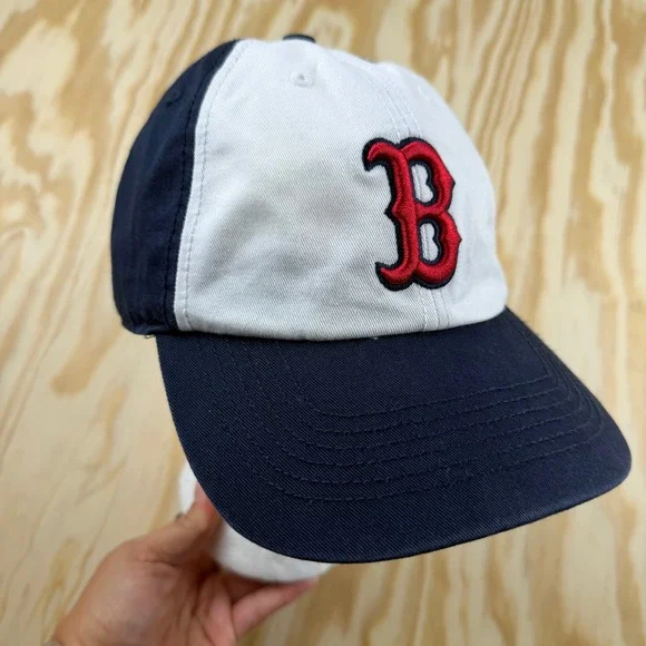 Boston Red Sox 47 Brand Franchise Hat Navy White MLB Baseball Cap Medium