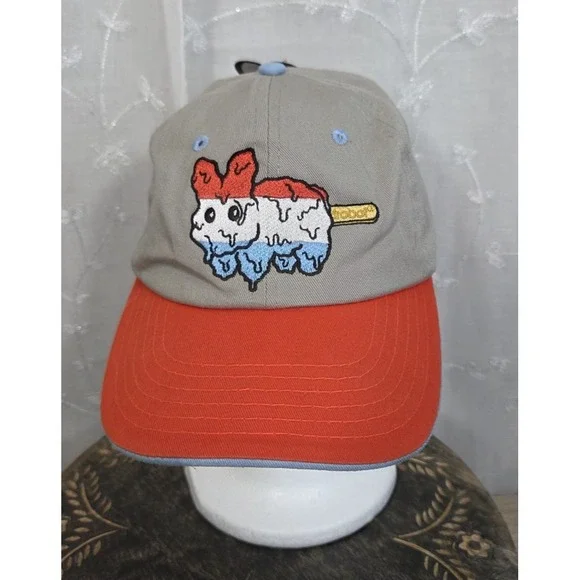 Kidrobot  Labbit Lifestyle Popsicle Hat Limited Edition New With Tags Adjustable