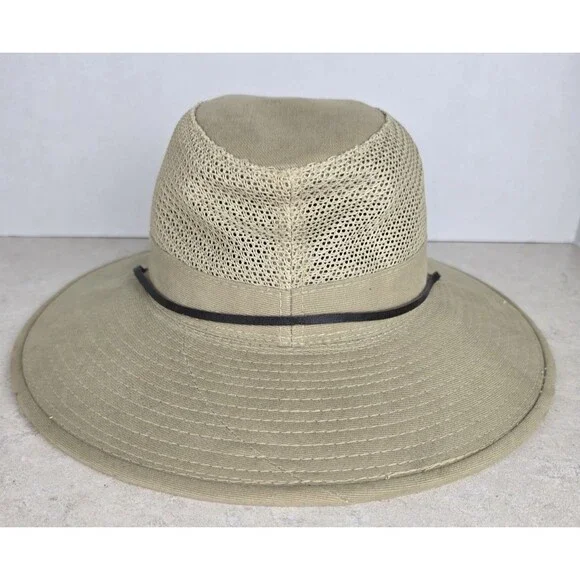Dorfman Pacific Soaker Hat L Outdoor Safari Boonie Sun Hat Water Activated Mesh