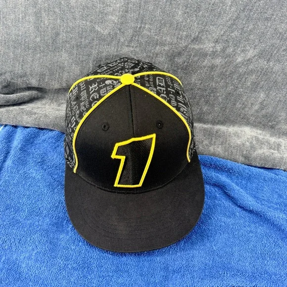 Chad Reed TwoTwo Motorsports Hat Mens OSFM Black Cotton Stretch Fit Motocross #1