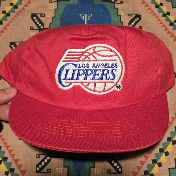 Los Angeles Clippers '80s NBA Basketball Logo 7 RARE Vintage Snapback Hat NEW