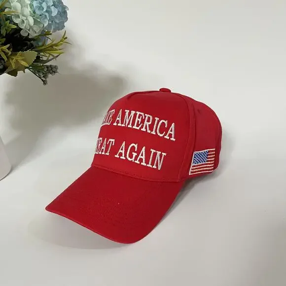 Donald Trump MAGA Hat Embroidered Adjustable Baseball Cap US