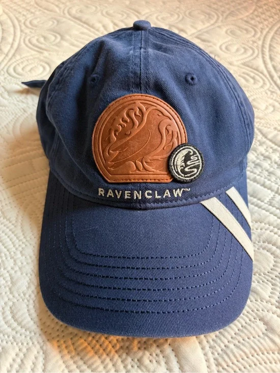 Official Ravenclaw House Baseball Cap with Leather Patch