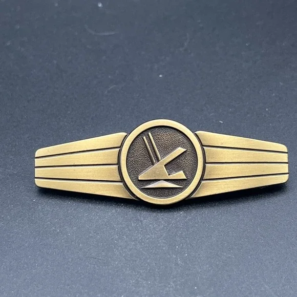 Vintage German Army Military Service Bronze Tone Lapel Hat Pin‎