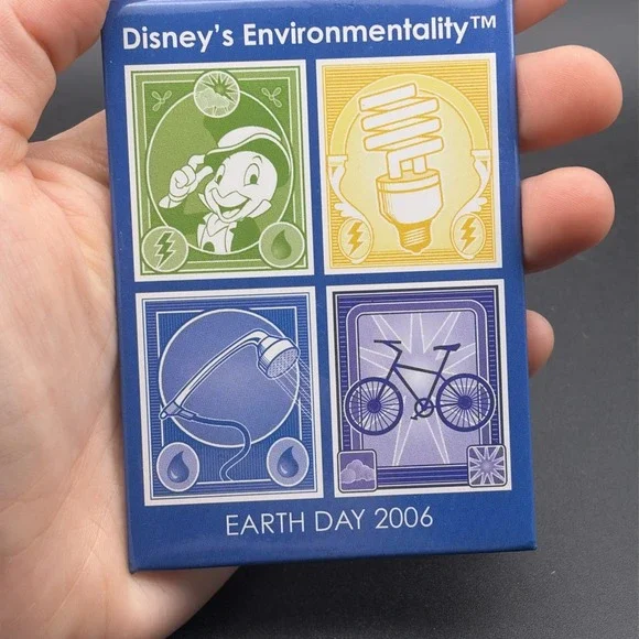 Disney Jiminy Cricket Earth Day 2006‎ Environmentality Pin