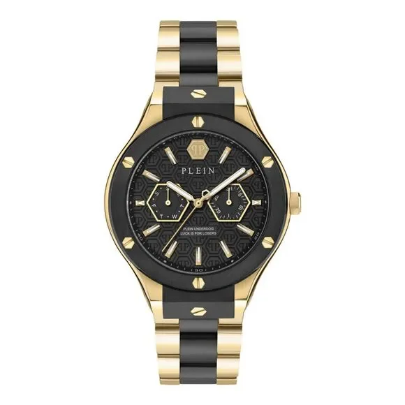 Philipp Plein Plein Underdog Multifunction Bracelet Watch Two Tone Mens