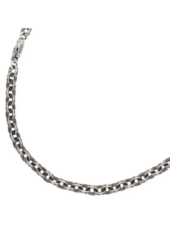 Chrome Hearts Paper Chain 20 Silver Necklace