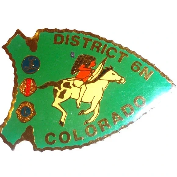 Lions Club International Colorado District‎ 6N Arrowhead Pin Native American