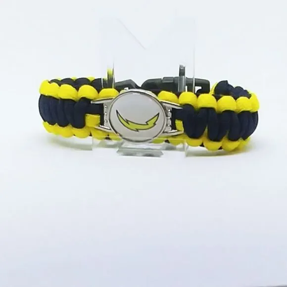 Los Angeles Chargers NFL Football Wristband