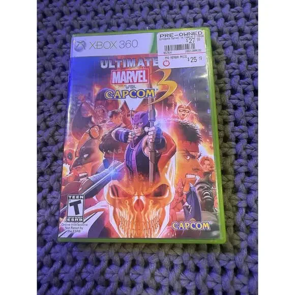 Ultimate Marvel vs. Capcom 3 (Microsoft Xbox 360, 2011) CIB