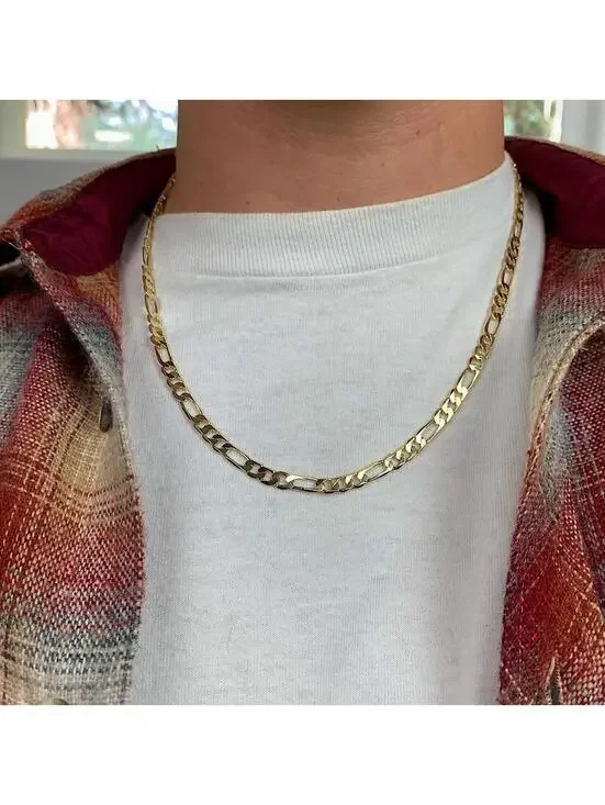 Y2K Vintage Gold Stainless Steel Chain Unisex
