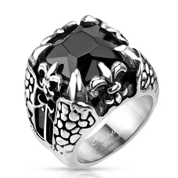 New stainless‎ steel Gem size 10
