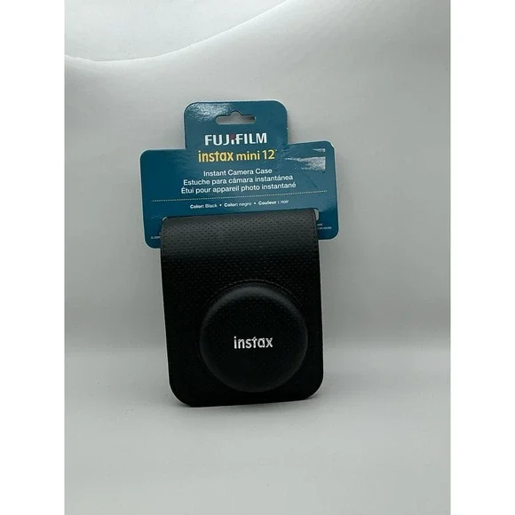 Fujifilm Instax Mini 12 Camera Case Black Protective Cover