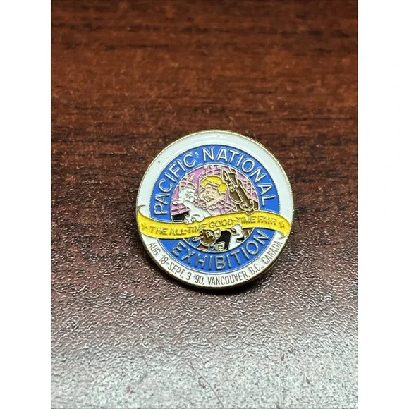 1990 Pacific National‎ Exhibition Vancouver Canada Lapel Hat Pin