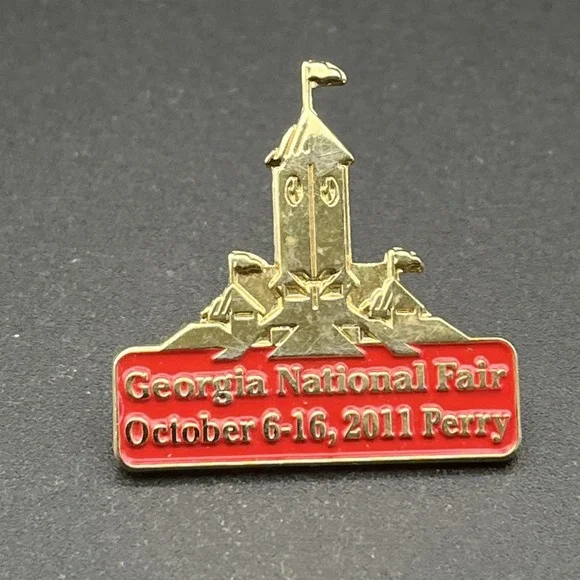 2011 Georgia National Fair Perry Georgia Lapel Hat Pin‎