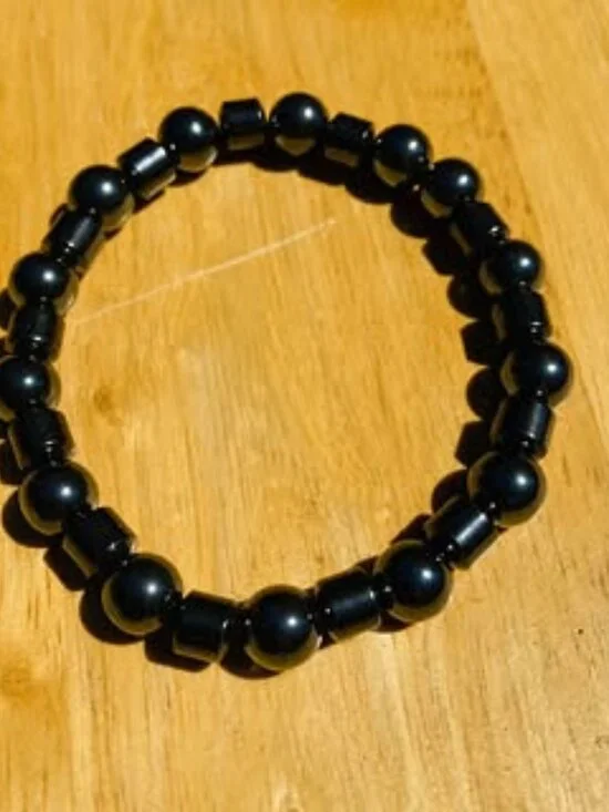 African Hematite Bracelet - Pain, Relief, Healing Recovery