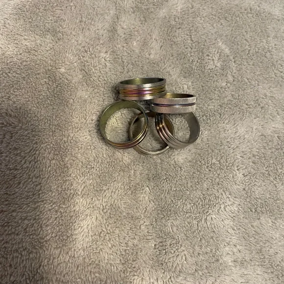 Men’s Fashion Rings Set of 5 Size 11
