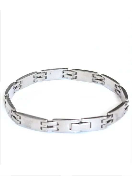 Vintage Y2K Men's Stainless Steel Bracelet