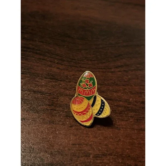 McDonald’s Holiday Easter Eggs Employee‎ Lapel Pin