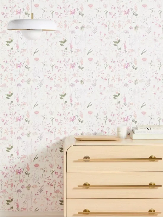 Anthropologie - 3 Rolls: 33’L, 18”W of Layne Wallpaper in package