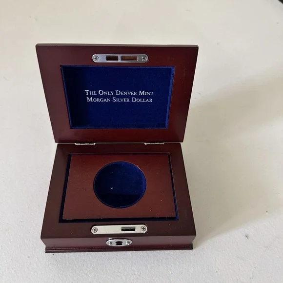 The Only Denver Mint Morgan Silver Dollar Box Only No Key