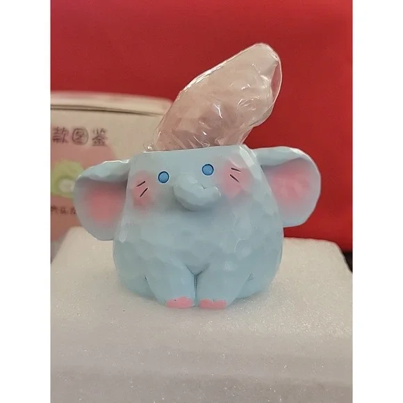 Cute Cat Pal Crystal blind box. It features small cat figurines With Stones.