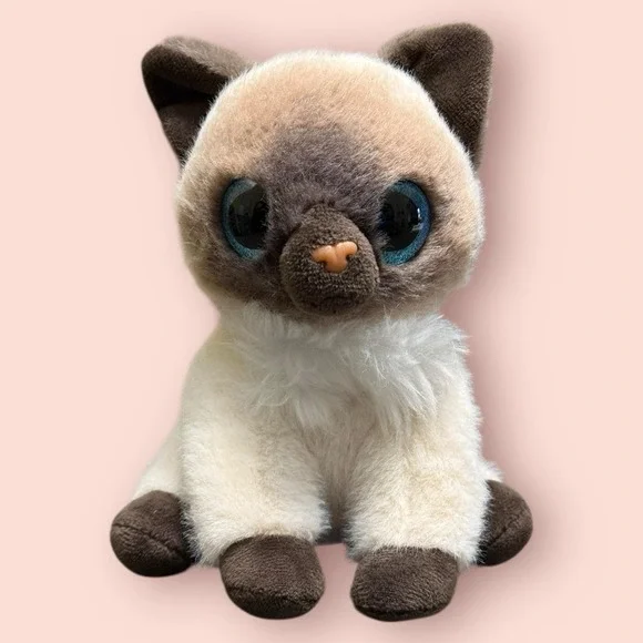 ZURU Pets Alive Junior Jiggly Pup Siamese Cat Plush Interactive Sound Toy‎