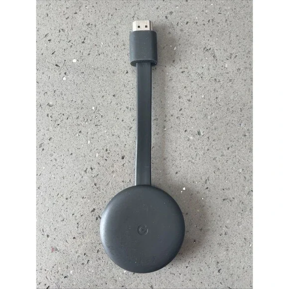 Google Chromecast 3rd Gen NC2-6A5 HDMI 1080p NO POWER ADAPTER SUPPLY Included