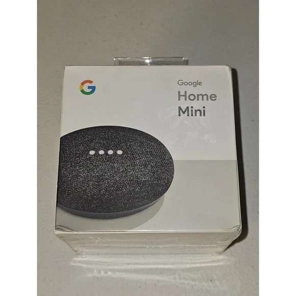 New Google Home Mini Charcoal Sealed