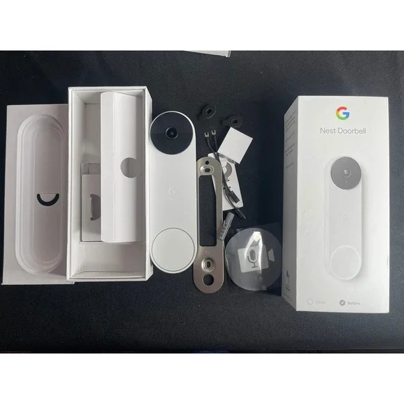 Google Nest Doorbell Battery Wireless Smart Video Security Camera GA01318-US