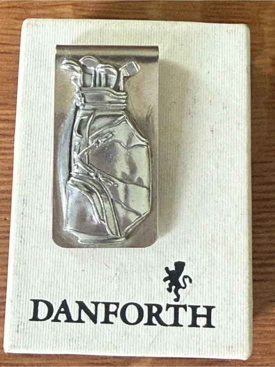 Danforth Golf Bag Money Clip - Silver