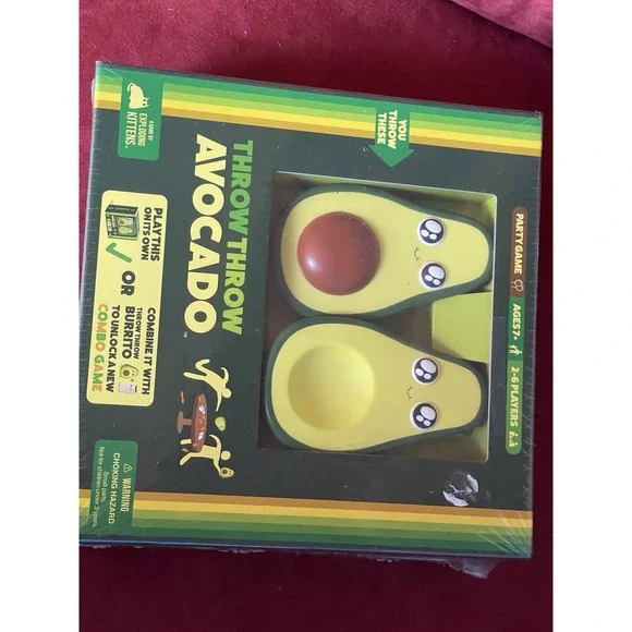Throw Throw‎ Avocado Party Game Exploding Kittens