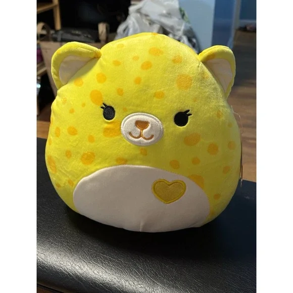 Squishmallows Lexie Yellow Cheetah Plush Toy 11