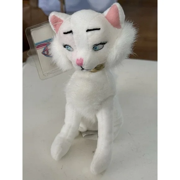 Disney‎ Store ARISTOCATS MARIE AND DUCHESS Bean Bag Plush w Tags Vintage