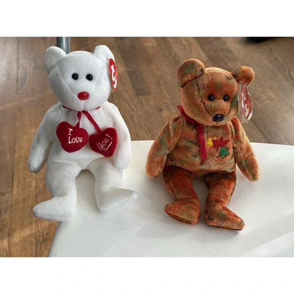 Ty Beanie Baby TRULY Valentines Day And Kanata