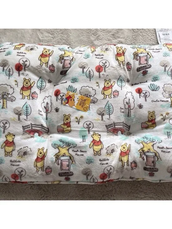Disney Winnie The Pooh Hundred Acre Wood Dog‎ Pet Bed Soft 33” X 22” X 4” NEW