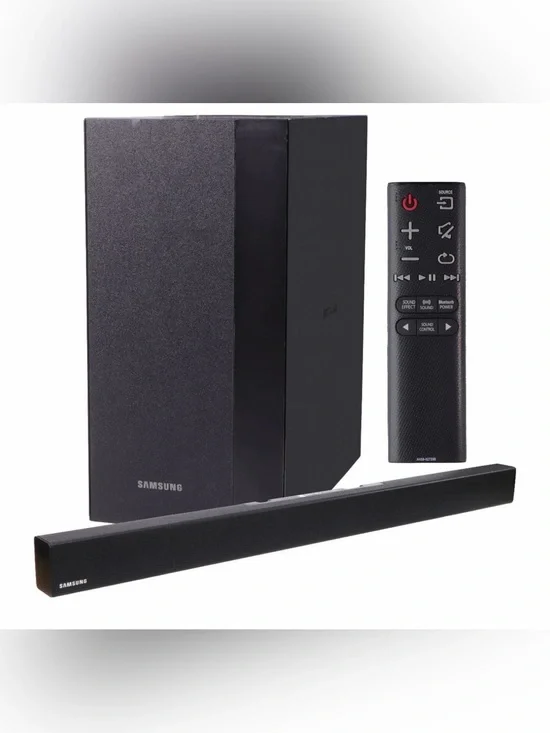 Samsung (PS-WK450) Subwoofer and (HW-KM45C) Soundbar Theater System w/Remote