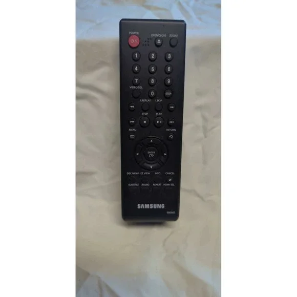 Samsung 00054D DVD Player Remote‎ Control AK59-00054D Black Gray