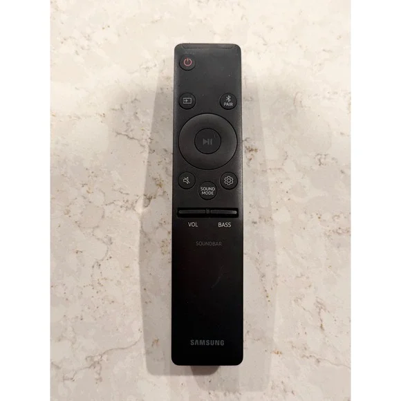 Samsung AH59-02766A Soundbar Remote Control Black Bluetooth Bass OEM NOT‎ TESTED